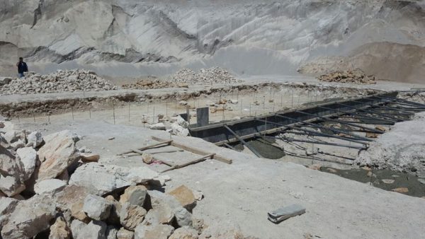 Fattoush's cement plant project in the mountain resort town of Ain Dara