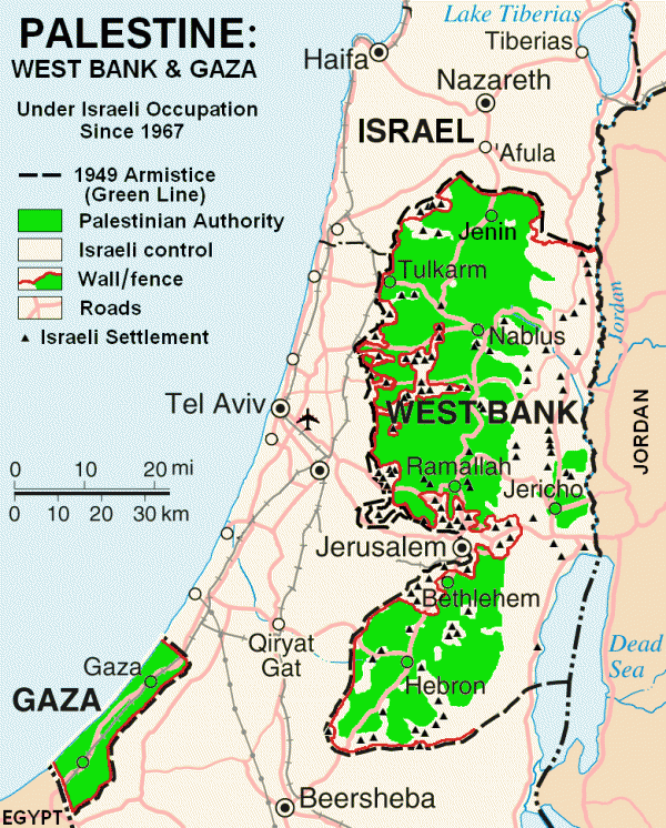 Palestine_Map Israeli settlements