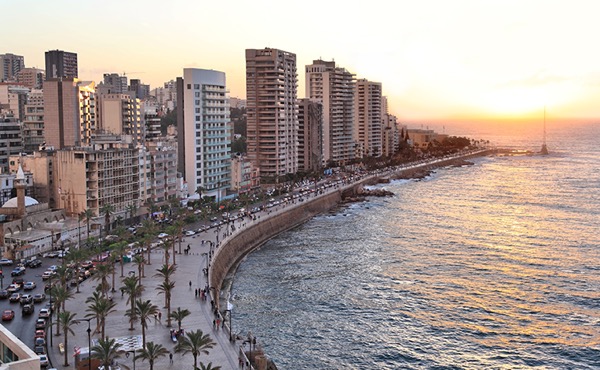 BEIRUT BEACH. According to the World Travel & Tourism Council (WTTC), travel and tourism contributed to 7.6% to Lebanese GDP in 2014. This contribution fell to less than 2% in 2015 as a result of the war in neighboring Syria and the political instability in Lebanon . Lebanon has bee without a president since 2014 