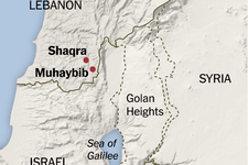 shaqra south Lebanon map