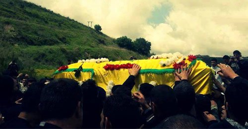Hezbollah Funeral of commander Abu Eassa