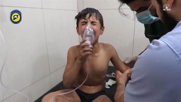 Aleppo Civilians Suffer Another Suspected Gas Attack by the Syrian government forces