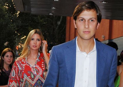 Jared Kushner and  Ivanka Trump    in a file photo after their wedding reception 