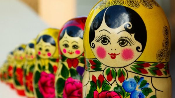 The famously-layered Russian dolls