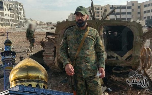 Hezbollah commander Ali Hassan Murshid al Miqdad . He was killed in Aleppo on November 14 .Miqdada hails from the town go Mukna in the Beqaa region 