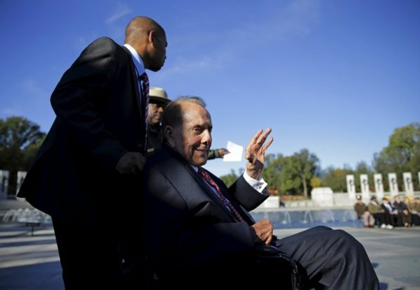 Former Senator Bob Dole, shown in November 2015, has been working as a lobbyist with the Washington law firm Alston & Bird. Credit Gary Cameron/Reuters 