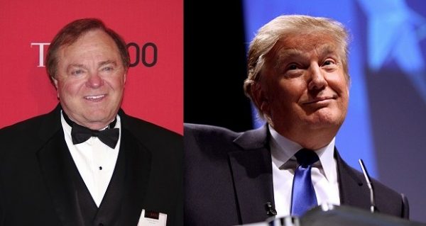 Sale oil pioneer and Continental Resources CEO Harold Hamm  endorsed Republican Presidential front runner Donald Turmp. (Image: David Shankbone [Hamm] and Gage Skidmore [Trump] via Flickr)