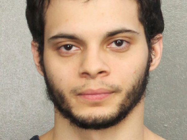 This booking photo provided by the Broward Sheriff's Office shows suspect Esteban Ruiz Santiago, 26, Saturday, Jan. 7, 2017, in Fort Lauderdale, Fla.