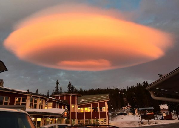 UFO cloud swededn
