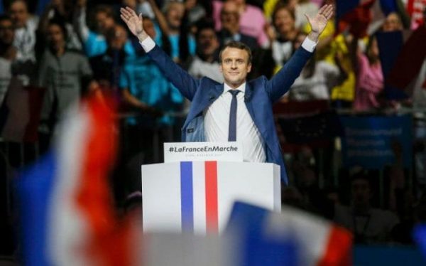 France's pro-Europe candidate Emmanuel Macron was  reportedly   targeted by Russian Cyber attacks . Russia's Putin favors Marine Le Pen. With concerns about Russian meddling in the French race, three key figures in Macron's security team are Russian-speakers - his cybersecurity chief, his towering bodyguard and his security strategist.