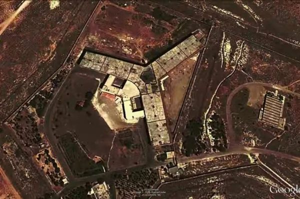 A view of the notorious Saydnaya prison from above (Photo: Amnesty International)