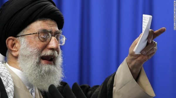 Iran's Supreme Leader Ayatollah Ali Khamenei 