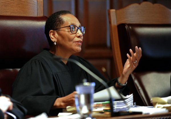 Judge Sheila Abdus-Salaam at the Court of Appeals in Albany last year. Credit Hans Pennink/Associated Press 