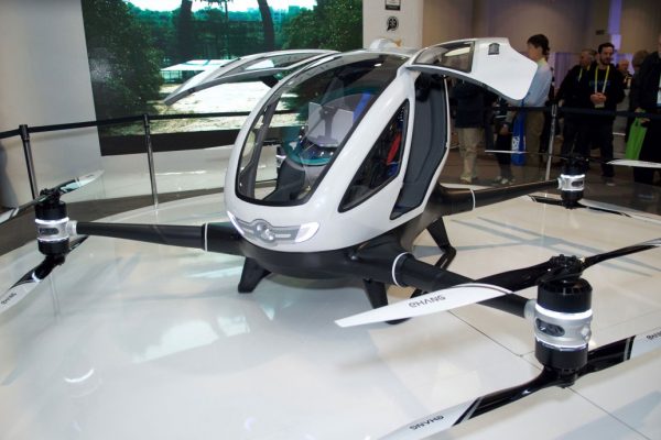 This Chinese-made Ehang flier will start flying Dubai commuters by remote control in July