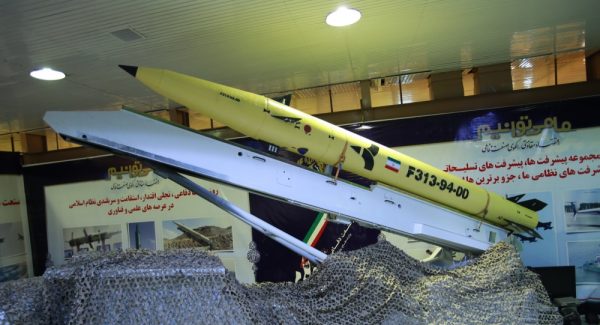 Fateh-313 an Iranian solid-fuel short-range ballistic missile, was unveiled on 21 August 2015. The missile is a new generation of Fateh missiles family. The missile was almost identical to the previous generation of the Fateh-110 missile. The missile uses a new composite fuel and body that have increased the range to 500 km. The main difference between this model and the previous model is the increase in range. Iran reportedly built a factory for Hezbollah in Lebanon to manufacture this missile and several others 