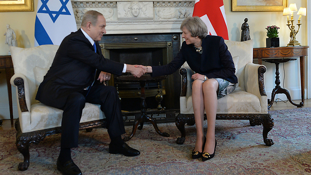 PM Netanyahu with PM Theresa May