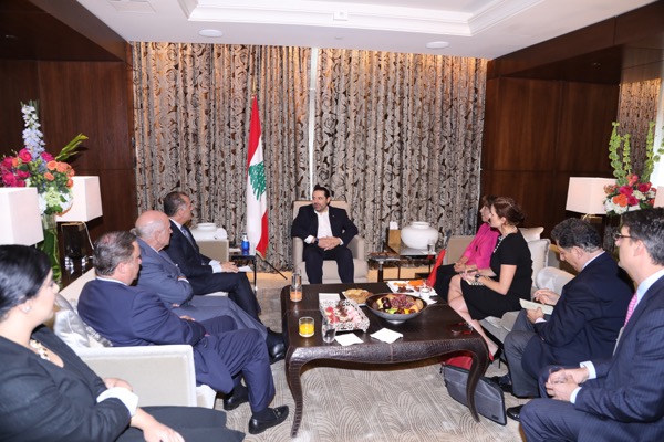 Pr-Minister-Saad-Hariri-meets-a-Delegation-from-Task-force-
