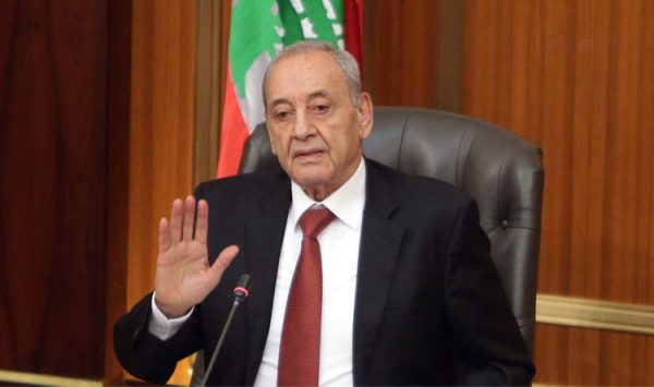 Lebanon Speaker Nabih , a close ally of the Iranian backed Hezbollah militant group said during a chat with media on Friday that he is 100 % with coordinating with the Syrian government the return of the refugees