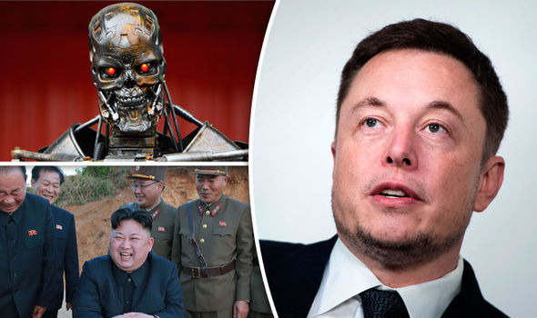 Elon Musk has claimed Artificial Intelligence (AI) poses more of a threat than North Korea