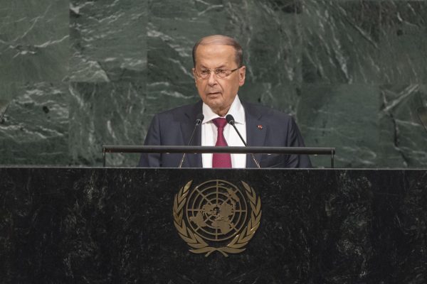 Aoun at UN