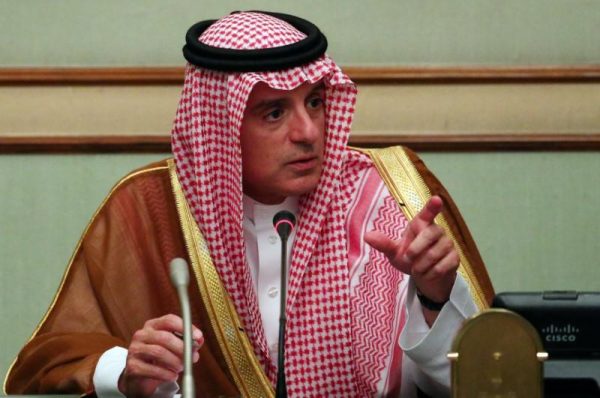 File photo of  Saudi Arabia's Foreign Minister Adel al-Jubeir 