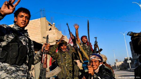 Syrian Democratic Forces celebrate the liberation Raqqa