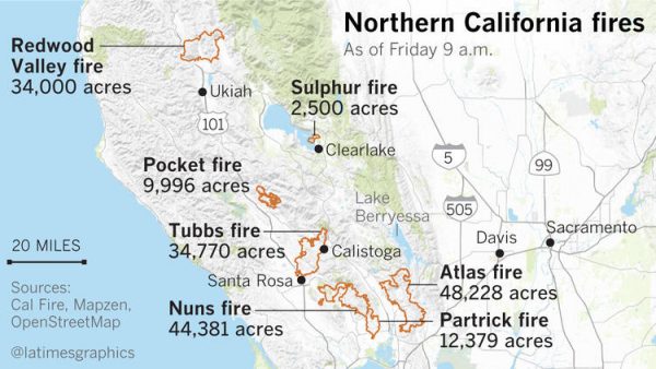 california wildfire map 2
