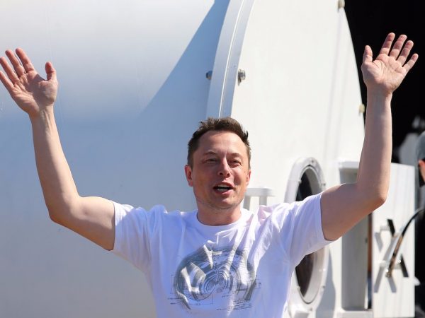 Elon Musk at SpaceX