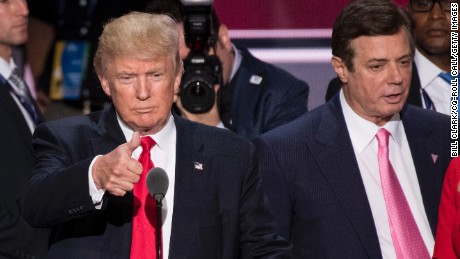 Trump’s former campaign, chief Manafort indicted on conspiracy, money laundering charges
