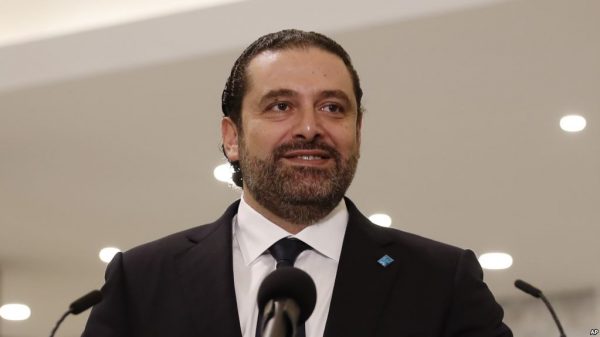 File photo:  Lebanese Prime Minister Saad Hariri 