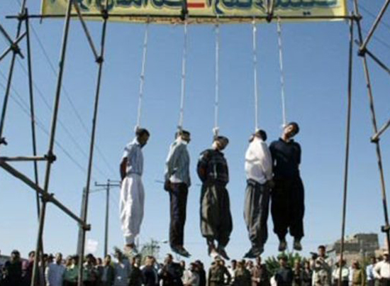 These men  were convicted of drug related charges in 2013  and  were hanged in the prison in the Iranian city of Isfahan The prisoners died unnamed. Only the charges and the fact of their execution were mentioned. Iran is the world's second-worst practitioner of capital punishment after China