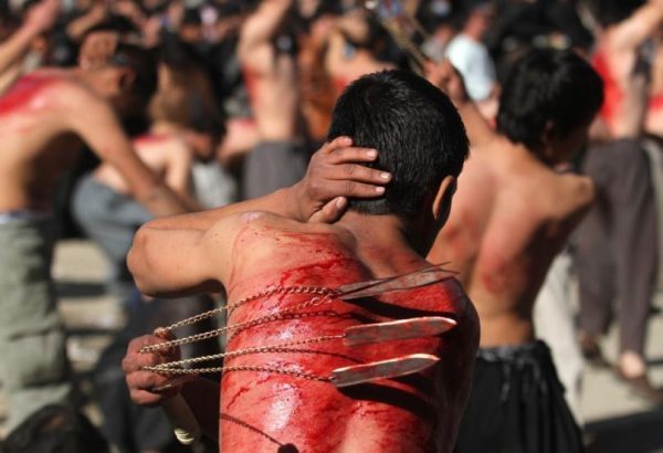 Self-flagellation by Shiite Muslims