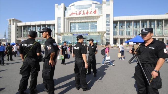 China maintains tight security in Xinjiang province
