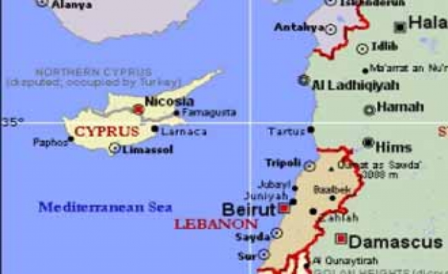 Map Of Cyprus And Lebanon 15 Arrested In Lebanon For Trying To Escape To Cyprus – Ya Libnan