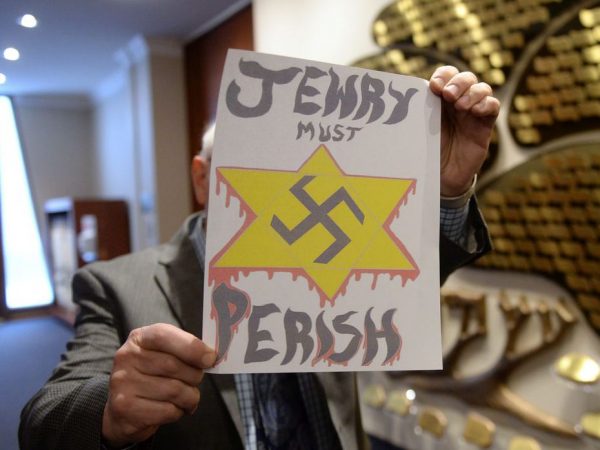 synagogues-hate-mail Jewry must perish