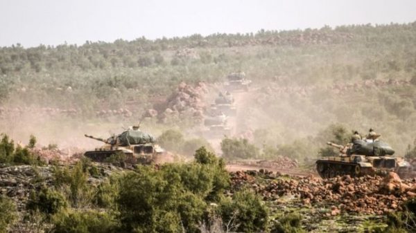 Turkey launched an offensive to drive a Kurdish militia out of the Afrin region on Saturday