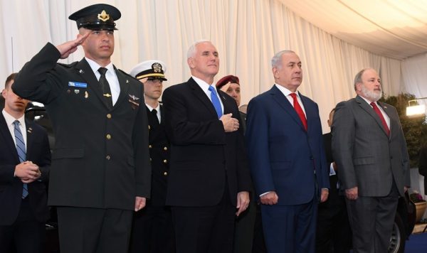 This Is not the Israel trip Mike Pence had planned. The U.S. vice president promised peace in the country’s newly recognized capital, but his itinerary showed that a deal is far beyond reach.