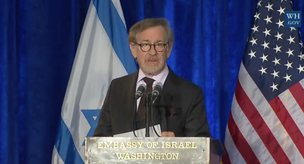 Last March Steven Spielberg was quoted as saying when he was asked the question, “How would you describe your attitude to Israel?,” Spielberg responded: “From the day I started to think politically and to develop my own moral values, from my earliest youth, I have been an ardent defender of Israel. As a Jew I am aware of how important the existence of Israel is for the survival of us all. 