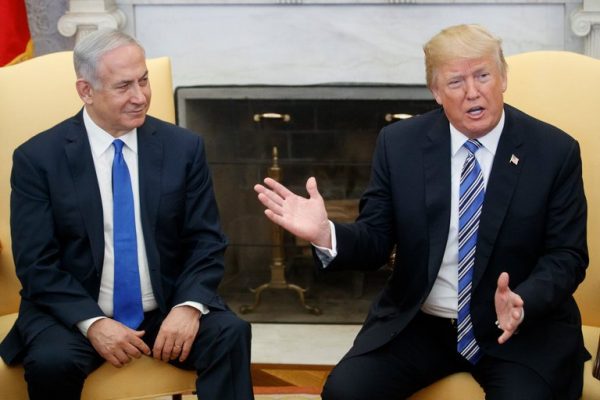 President Trump and Prime Minister Benjamin Netanyahu of Israel