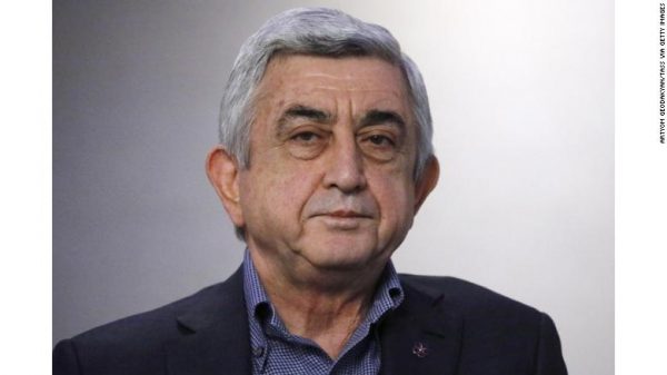 Armenia's Prime Minister Serzh Sargsyan