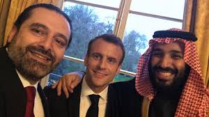 President Macron dined with PM Hariri and Prince Mohammed Bin Salman ( MbS) in Paris in April after a conference to rally international support for an investment program to boost the Lebanese economy.