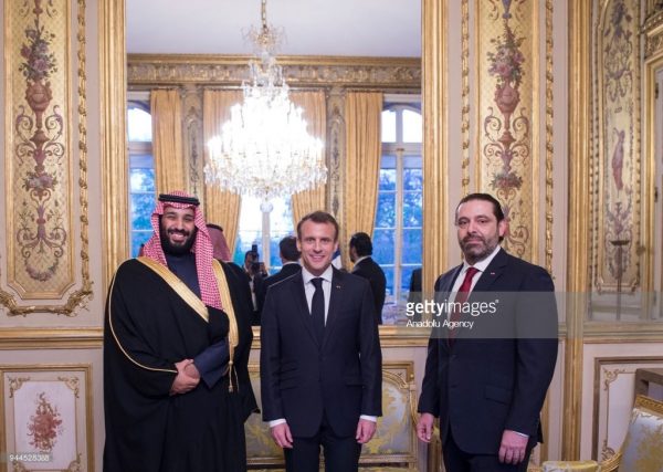 hariri macron MbS