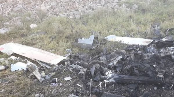 Israeli military confirms drone crashed in southern Lebanon 