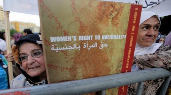 Proposed amendment will see Lebanese women finally able to pass citizenship to their children - but not if they marry a Palestinian or Syrian