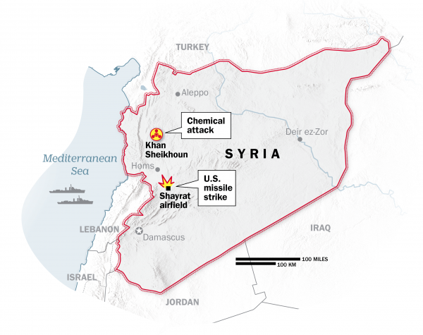 syria-missile-attack april 2018