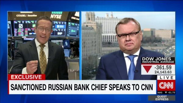 CNN interviw russian banker