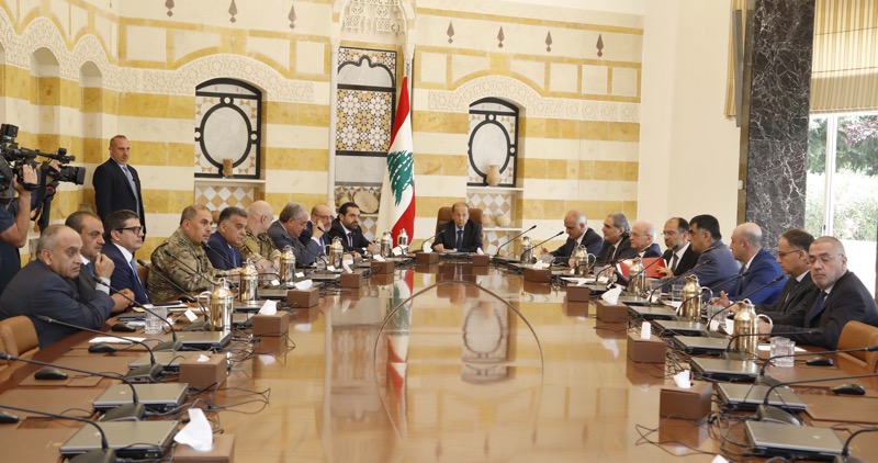 cabinet meeting baabda
