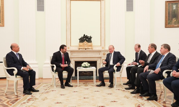 hariri putin, kremlin