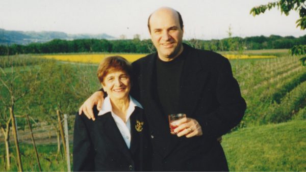 Kevin O’Leary and his mother Georgette Bookalam. (Twitter/Kevin O’Leary) 