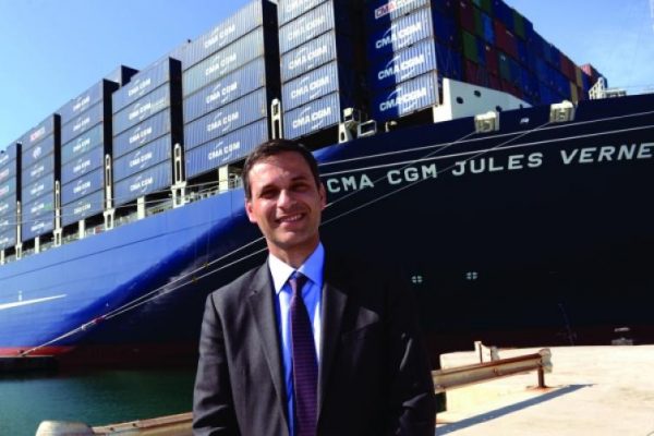Rodolphe Saadé,  chairman of the CMA CGM Group that is the largest member of the Ocean Alliance. Credit: CMA CGM